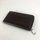 Coach Round Zipper Long Wallet Purple Men s Brand