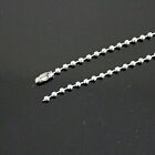 Stainless Steel Ball Chain 16 -40  Dog Tag Bead Necklace 1 5 2 3 4 5mm