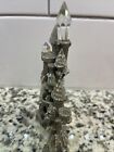 Vintage Perth Pewter Wizard s Castle Medieval Figure Statue 4 Crystals Rare 5  T