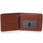 Alpine Swiss Rfid Safe Mens Leather Wallet Deluxe Capacity Coin Pocket Bifold