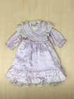 American Girl Doll Samantha Bridesmaid Outfit Dress Hat Flowers Fan Set Euc Ln