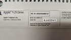 Vintage Apple 5 25  Floppy Disk Drive For Apple Ii Computers A9m0107  untested 
