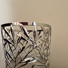 Bath   Body Works Metal Leaf Pedestal Candle Holder 