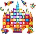 Magnetic Toys 100 Pcs Magnet Building Tiles 3d Magnetic Building Blocks Set