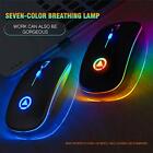 2 4ghz Wireless Optical Mouse Usb Rechargeable Rgb Cordless Mice For Pc Laptop