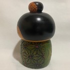 Kazuo Takamizawa Creative Kokeshi Doll 17cm Japanese Wooden Doll Collectible 15 