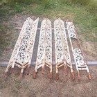 Lot Of Four  4  Antique Structural Porch Columns Architectural Salvage