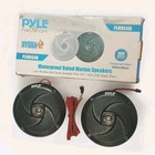 Pyle Plmrs43bl Hydra 4  Marine Speakers W  Led Lights     Waterproof  100w 