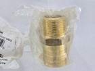 3 Lot 1 25  Hose Barb X 1   Male Npt Brass Pipe Fitting Npt Thread Gas Water Air