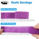 30 Roll 1  Self-adhesive Cohesive Bandage Stretch Wrap First Aid Elastic Tape