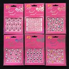 48 Design Hello Kitty 3d Glitter Nail Sticker Nail Art Decal St-259