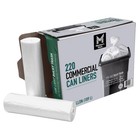 Member s Mark 50 Gallon Commercial Can Liners  220 Ct  