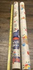 2 5 Rolls Vtg Shelf Liner Cherries Fruit Basket Rubbermaid Lite Adhesive 20    Nos