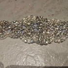 Crystal And Pearl Wedding Bridal Dress Sash