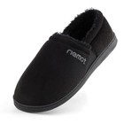 Mens Moccasin Slippers Warm Slip On Microsuede Slippers Indoor Outdoor Us 9-14