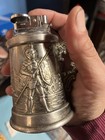 Silver Beer Stein Mug Table Lighter Knight Handle