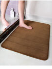Us Absorbent Memory Foam Bath Mat Non-slip Bathroom Floor Shower Carpet Soft Rug