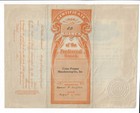 Pennsylvania 1921 Union Furnace Manufacturing Co Stock Certificate  1 Altoona