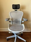 Herman Miller Aeron Office Chair - Size B Remastered Version With Headrest