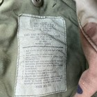 Vintage Army Jacket Men Large Green Camo Cold Weather Field Coat Hooded Usa Made