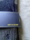 Polo Ralph Lauren Men s Grey Wool Knit Winter Logo Beanie Hat And Scarf Set Nwt