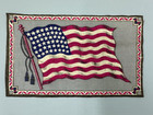 Vintage Tobacco Felts Flannel Us Flag Patriotic Advertising