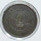Mauritius 1888 Queen Victoria Cent 291343 Combine Shipping