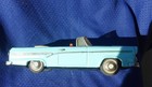 Scarce Bandai Of Japan Tin Friction 1955 Ford Fairlane 500 Sunliner Tinplate