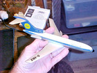 1970s  Lufthansa 727 Jet Promo Model Made In Holland Metal  Plastic  Approx 10 