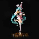 23cm Hatsune Miku Anime Figure Kawaii Pvc Model Doll Action Figurals Rabbit