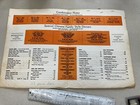 Vintage Original Chee Chinese Restaurant Menu 1960s  Long Beach California