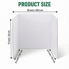 Trifold Poster Board  26 X 17 Inch  3 Pack White 26 X 17