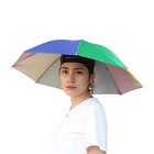 Sun Umbrella Hat Hands Free Fishing Golf Gardening Sunshade Outdoor Headwear Cap