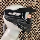 New Jt Proflex Thermal Paintball Mask - Black black W  Smoke Lens