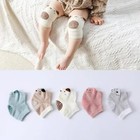 Baby Knee Pads For Crawling Toddlers 0-3y Safety Leg Warmer Elbow Cushion Set