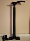 Antique Cast Iron Boot Shoe Stand Cobbler Display Industrial Tool
