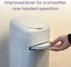 Litter Genie Xl  Pail   Cat Waste Disposal System For Odor Xl   Silver 