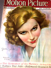 1927-greta Garbo- Movie Motion Picture Hollywood Magazine-painted Art Cover