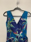 Vintage 60s Kamehameha Floral Print Jumpsuit Romper Wide Leg Made In Hawaii