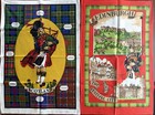  7  Vintage Linen Cotton Dish Tea Kitchen Towels Lot Glen Appin Kreier Kay Dee