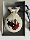 Rare 1940s Figural Castanet Spanish Powder Compact Bullfighter Matador Spain Vtg