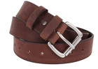 Men s Genuine Buffalo Full Grain Leather Belt  1 1 2  Width  Handmade  By Amish