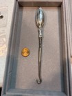 Vintage Rare Antique 925 Sterling Silver Handle Button Hook Collectible Gift