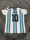 Kids Argentina Messi 2026 World Cup Home Soccer Jersey -size L 8-9 Years  24