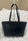 Michael Kors Jet Set Medium Zip Top Tote Carryall Bag  Black  mk-91 Nwt