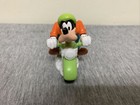 Vintage Hand Painted Disney Pvc Goofy Riding Motorcycle Pencil Sharpener Figure