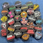 80s Glam Metal Hard Rock Hair Bands 1 25  Pinback Buttons Set Of 30 Music Pins