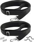 Ruson 2 Pack Bimini Boat Top Straps With Single Snap Hook  Heavy Duty Adjustable