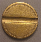 Vintage Carebridge Ltd Metal Car Wash Token - United Kingdom - Slotted