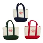Trader Joe s Canvas Micro Tote With Grocery Bag 2025 Christmas Limited